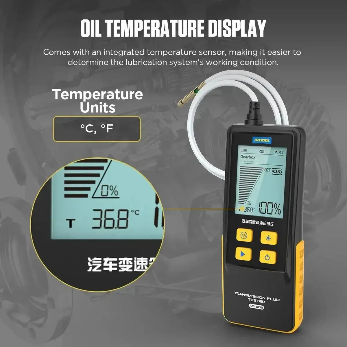 Autool AS505 | Transmissievloeistoftester