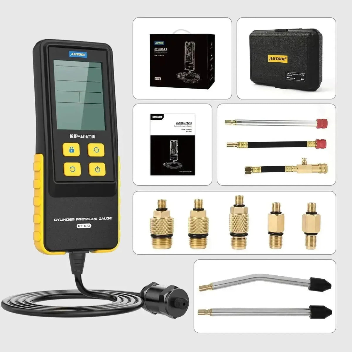 Autool PT610 | Compressietester