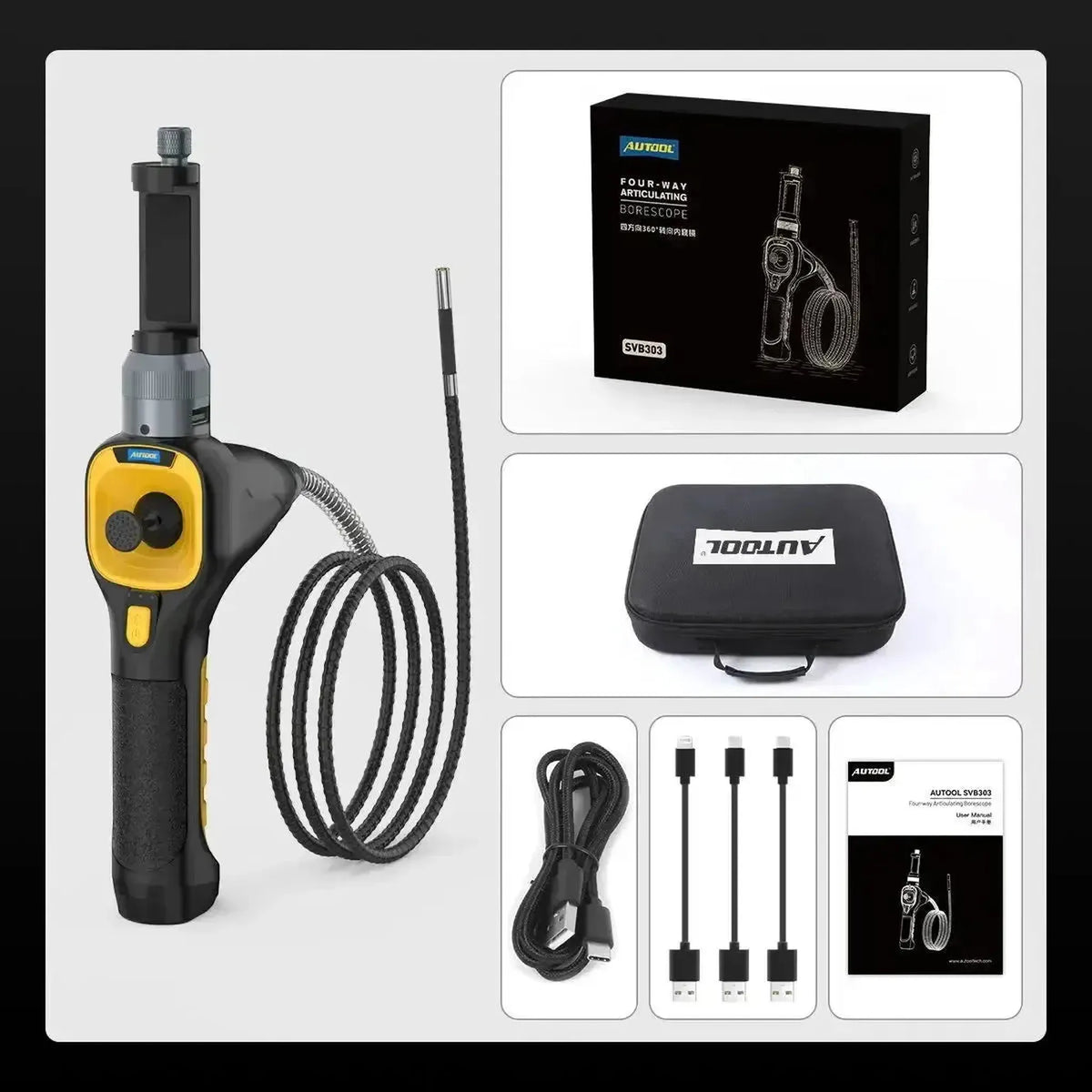 Autool SVB303 | Inspektionskamera (6.2 mm)