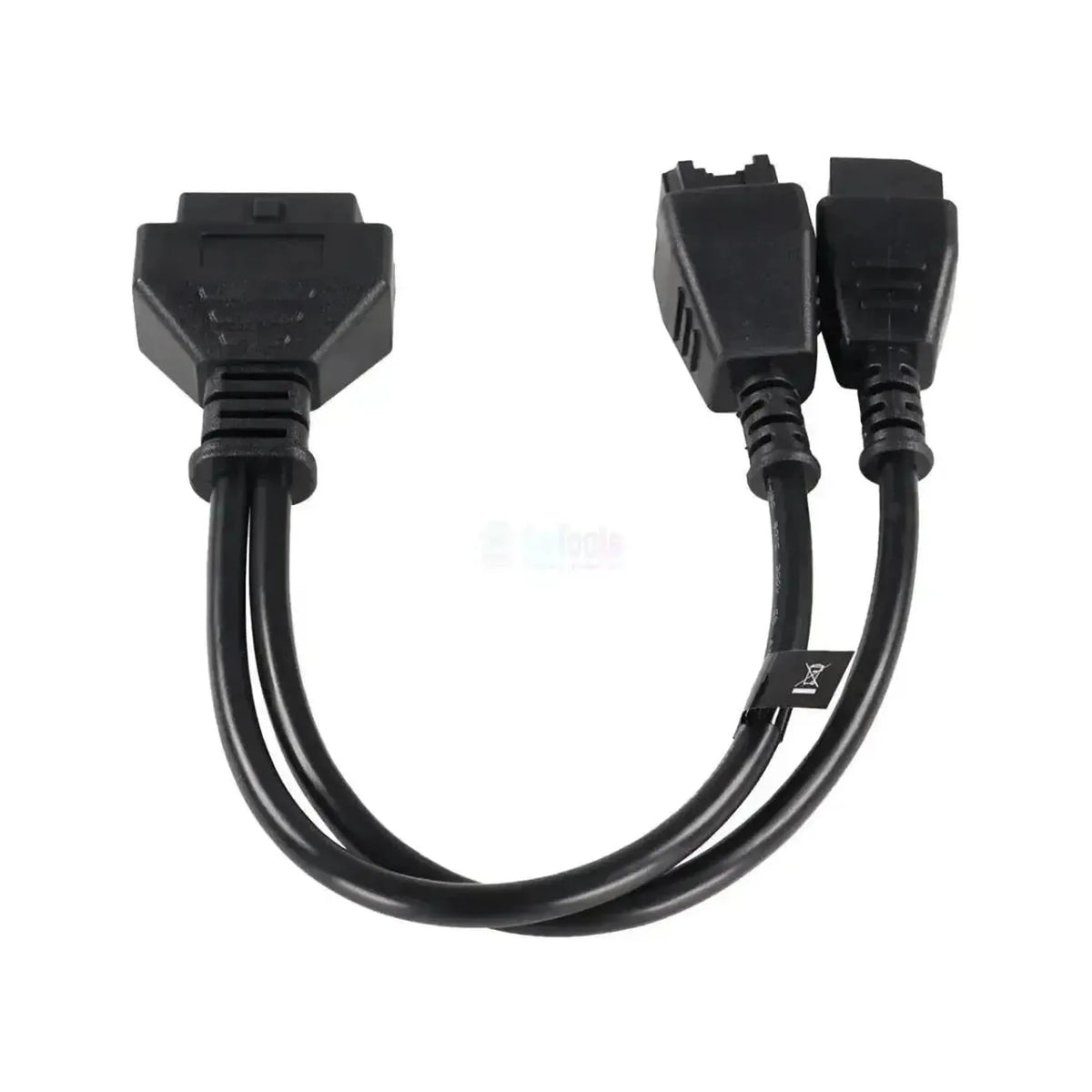 Jaltest (JDC406A) | FCA (SGW) 12+8-polet OBD - 16-polet OBD2-adapterkabel | Auto