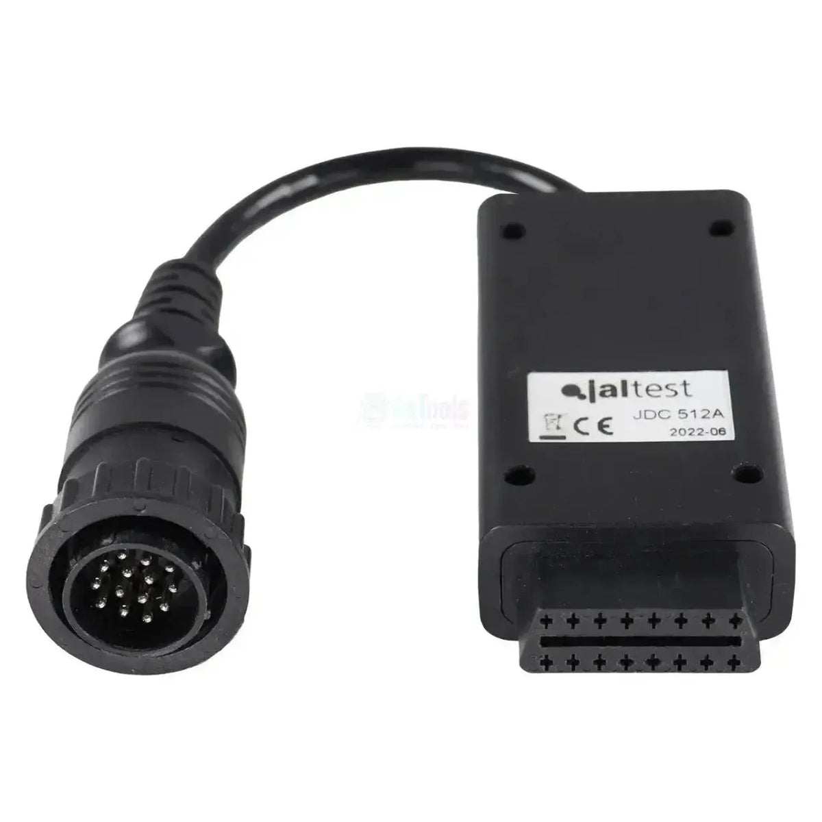Jaltest (JDC512A) | Deutz-Fahr/Same/Lamborghini 14-polet OBD - 16-polet OBD2-adapterkabel | Landbrugskøretøj