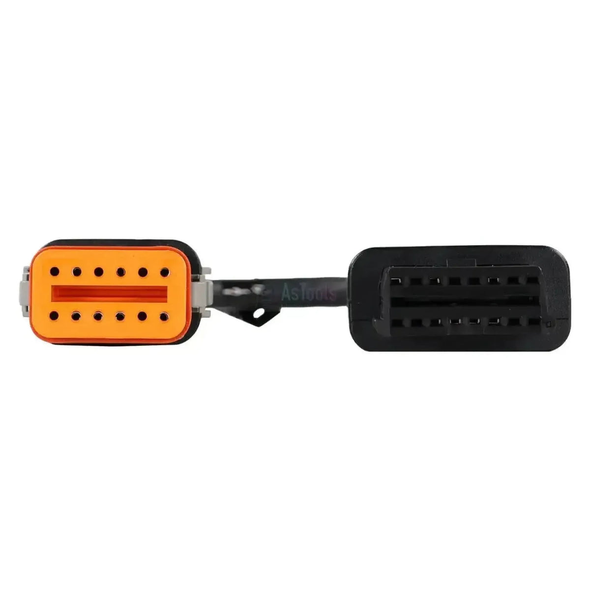 Jaltest (JDC536A) | Komatsu 12-polet OBD – 16-polet OBD2-adapterkabel | Terrain- og byggemaskiner