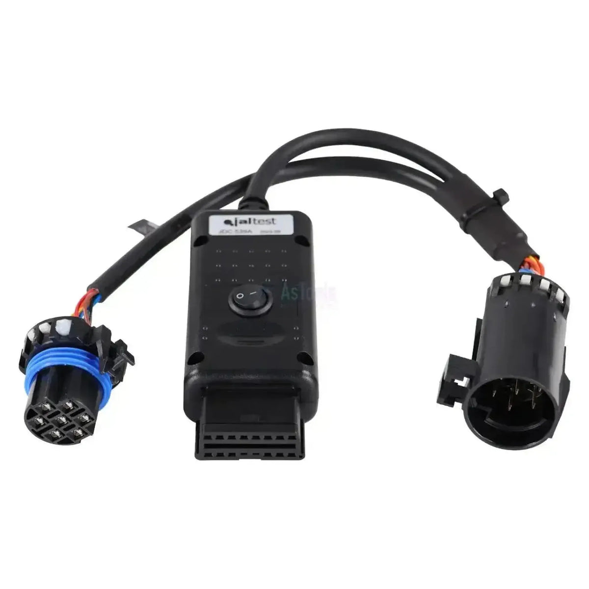 Jaltest (JDC539A) | Bobcat 6+6-polet OBD - 16-polet OBD2-adapterkabel | Forbrændingsmotor
