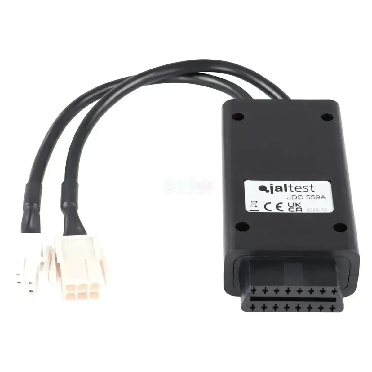 Jaltest (JDC559A) | Haulotte 6+6-polet OBD - 16-polet OBD2-adapterkabel | Løfte- og løftekøretøjer