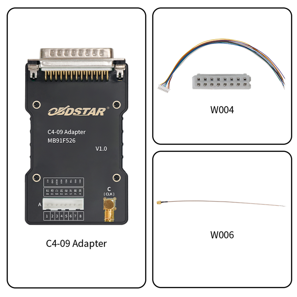 OBDSTAR (C4-09) | Adapterkit (MB91F526) | Tilbehør