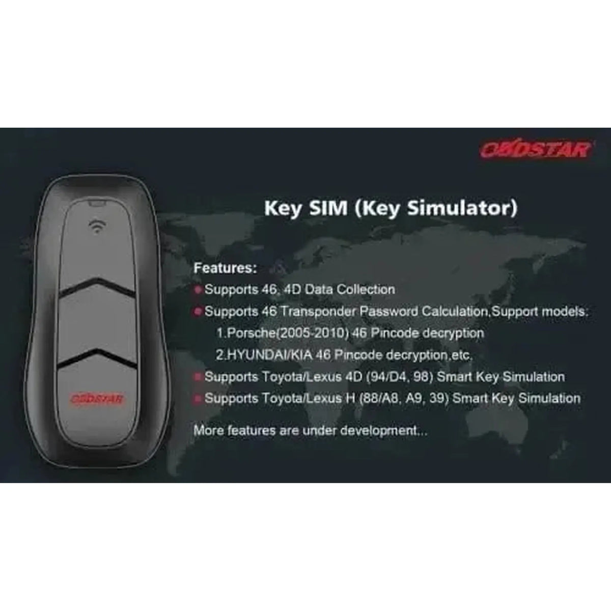 OBDSTAR Key SIM Sleutelsimulator | Tilbehør