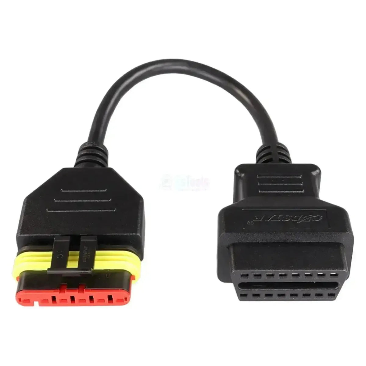 OBDSTAR (M022A) | Benelli 6-polet OBD – 16-polet OBD2 adapterkabel | Motorcykel