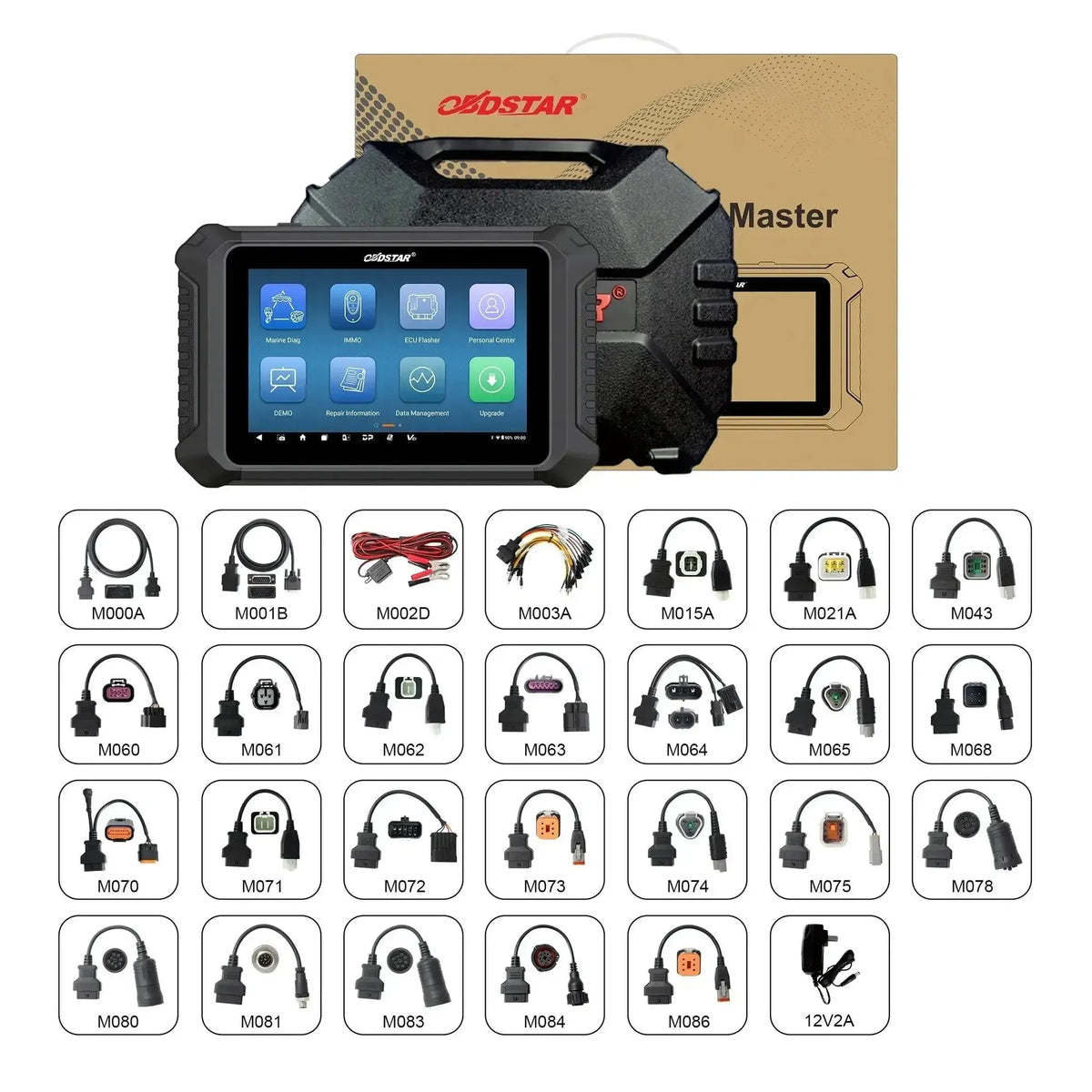 OBDSTAR Marine Master (A+B+C+D) | Udlæsningsapparat | Motorjolle