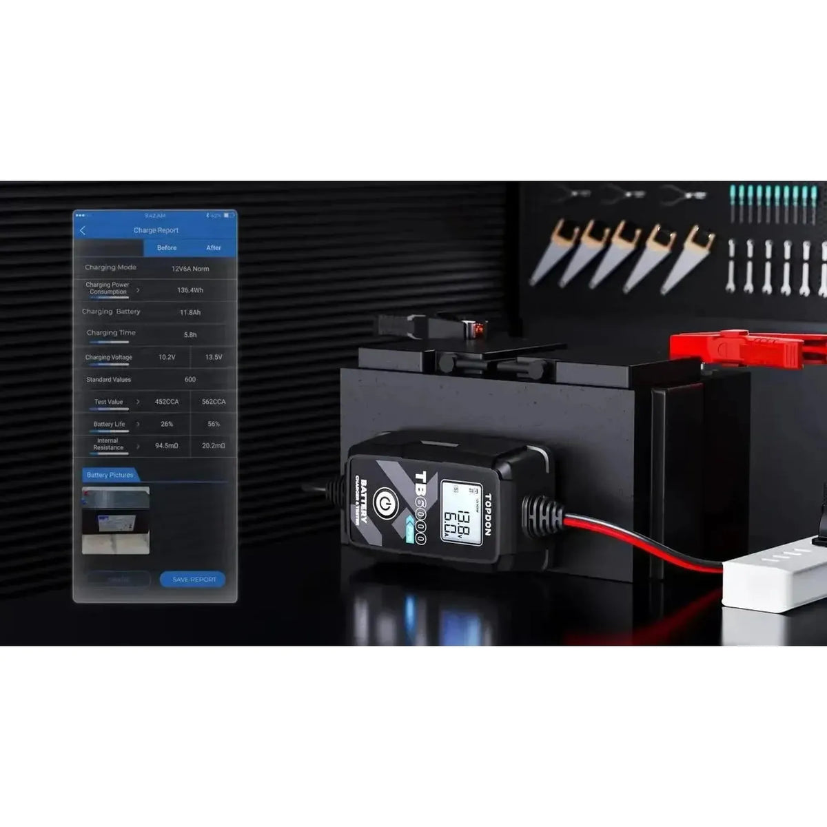 Topdon TB6000Pro | Drypladere