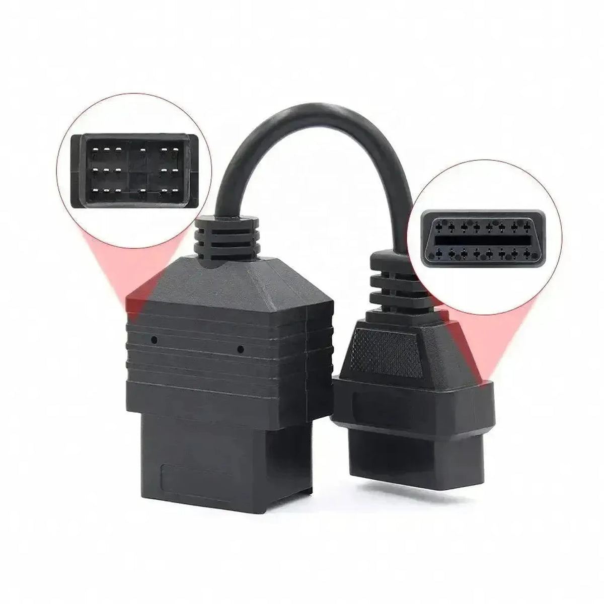 Toyota 17-polet OBD1 – 16-polet OBD2 adapterkabel | Personbil