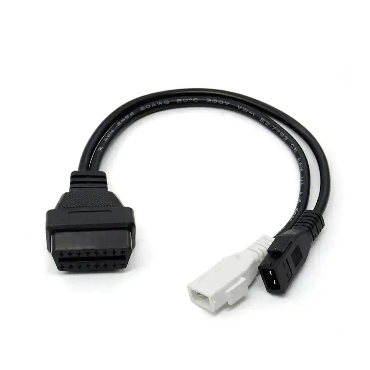 Audi/Seat/Skoda/Volkswagen 2+2-polet OBD1 – 16-polet OBD2-adapterkabel | Personbil