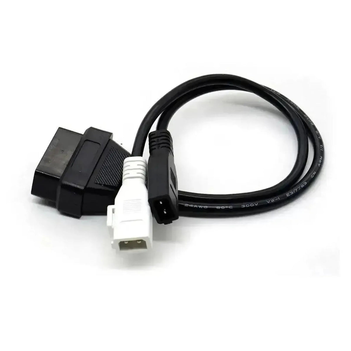 Audi/Seat/Skoda/Volkswagen 2+2-polet OBD1 – 16-polet OBD2-adapterkabel | Personbil