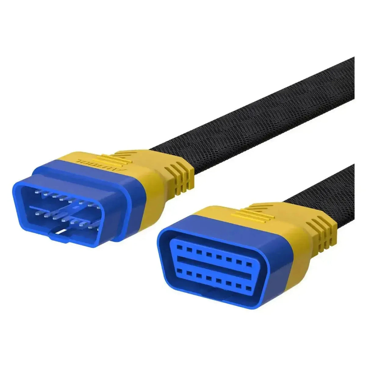 Autool (MOC263) | 16-polet OBD2 nylon forlængerkabel (30 cm) | Interface