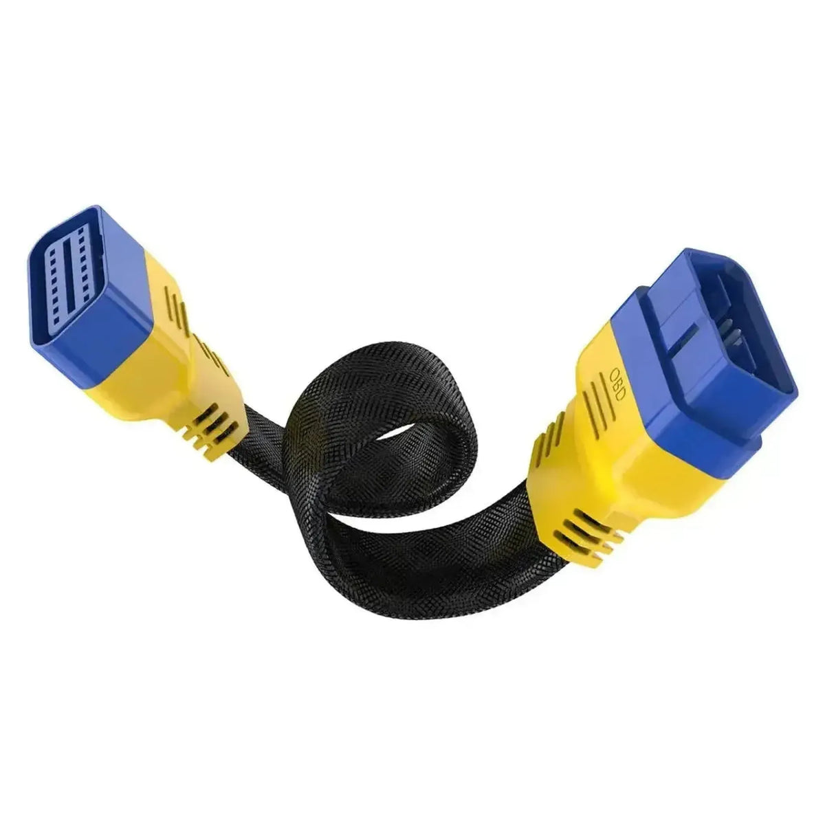 Autool (MOC263) | 16-polet OBD2 nylon forlængerkabel (30 cm) | Interface