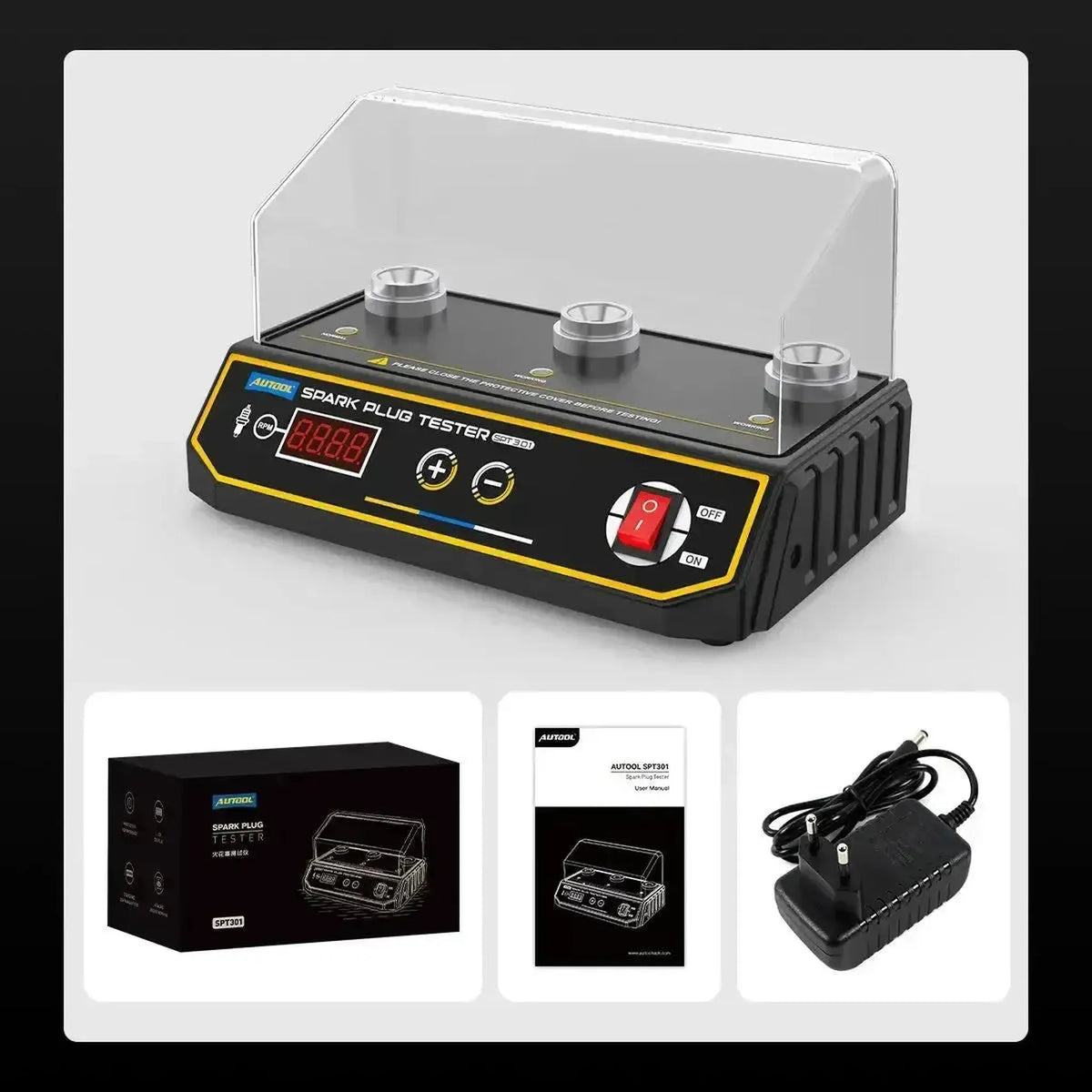 Autool SPT301 | Tændrørtester