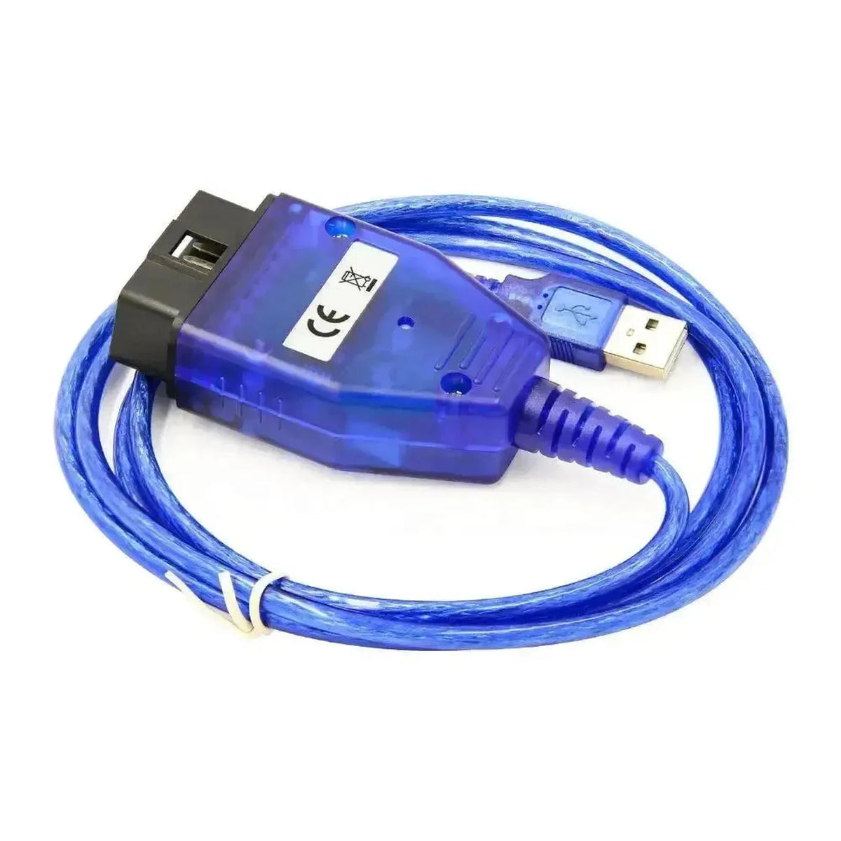 BMW K+DCAN OBD2 - USB (Switch) | Grænsefladekabel (Blå)