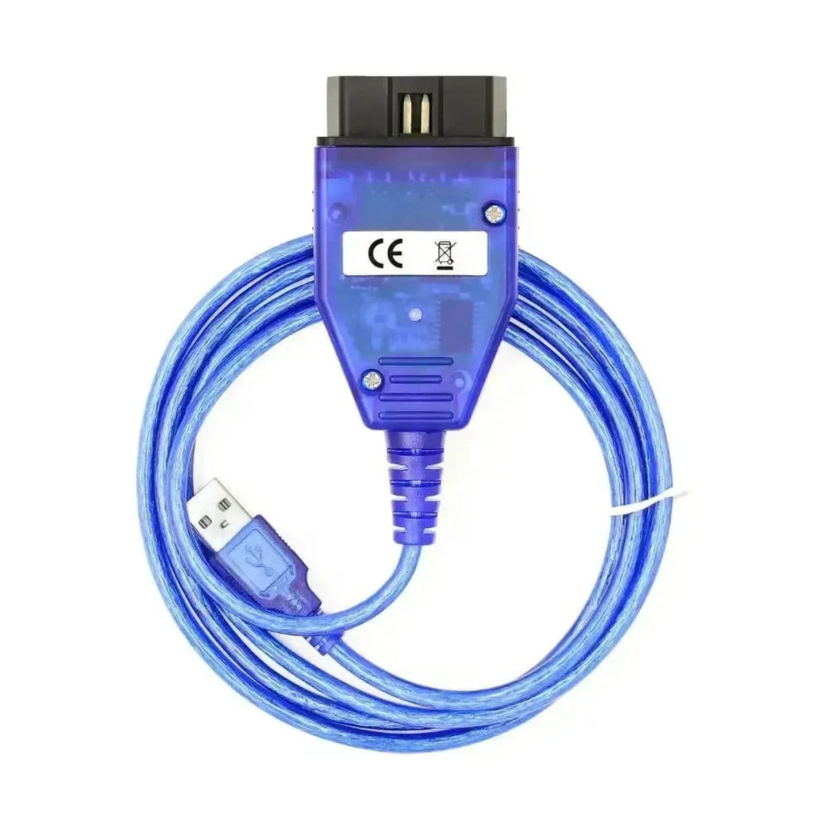 BMW K+DCAN OBD2 - USB (Switch) | Grænsefladekabel (Blå)