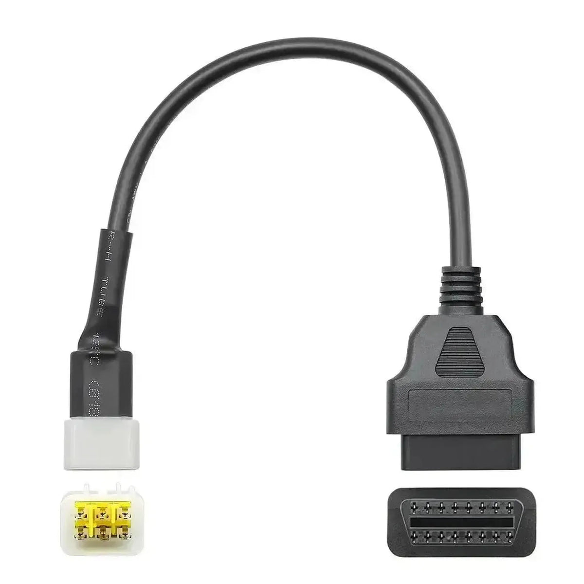 Delphi 6-polet OBD – 16-polet OBD2 adapterkabel | Motorcykel