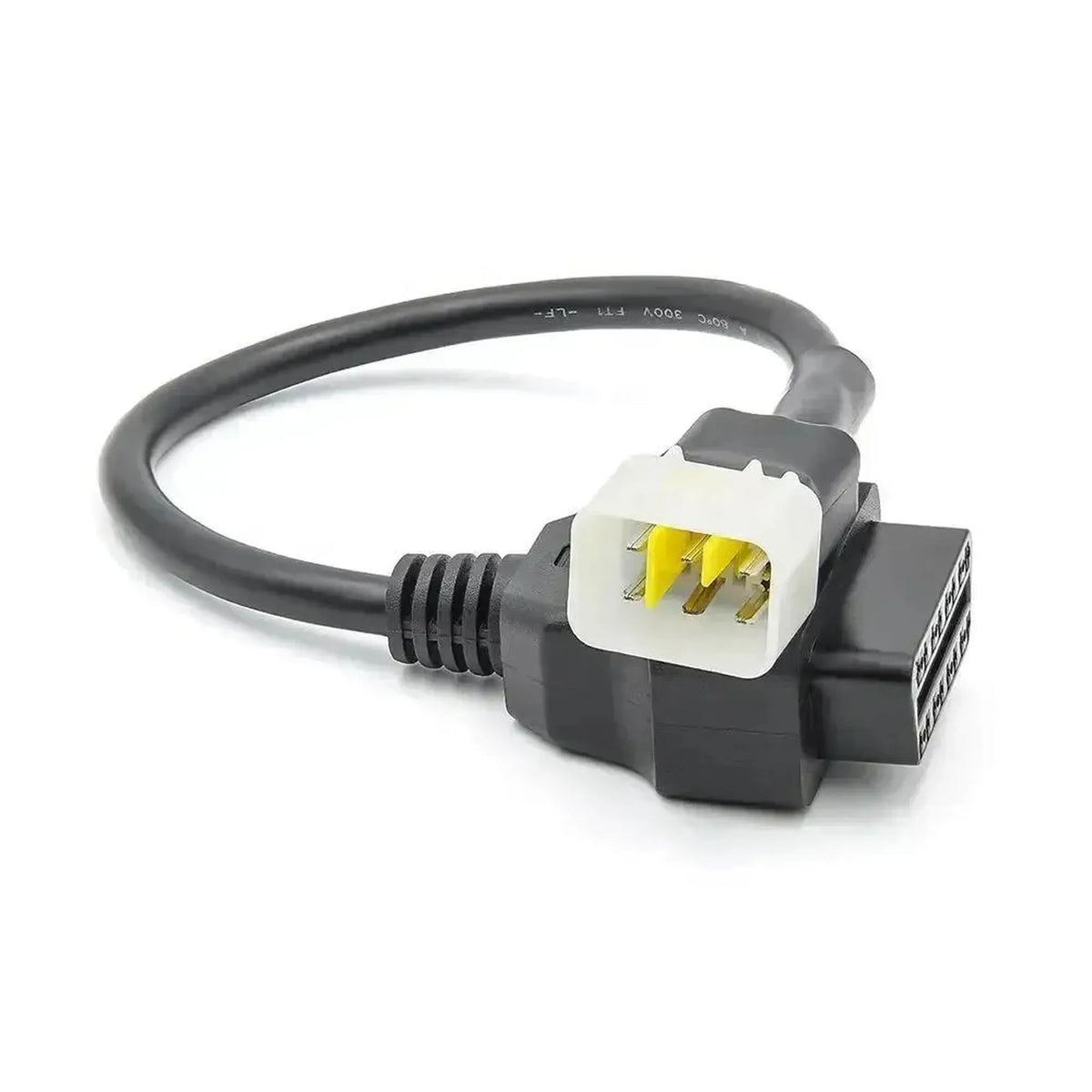 Delphi 6-polet OBD – 16-polet OBD2 adapterkabel | Motorcykel