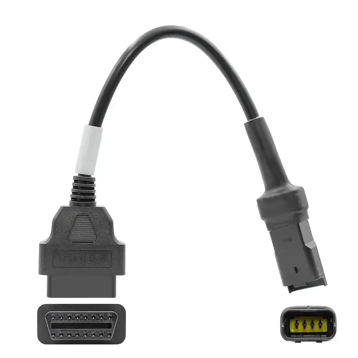 Ducati 4-polet OBD – 16-polet OBD2 adapterkabel | Motorcykel
