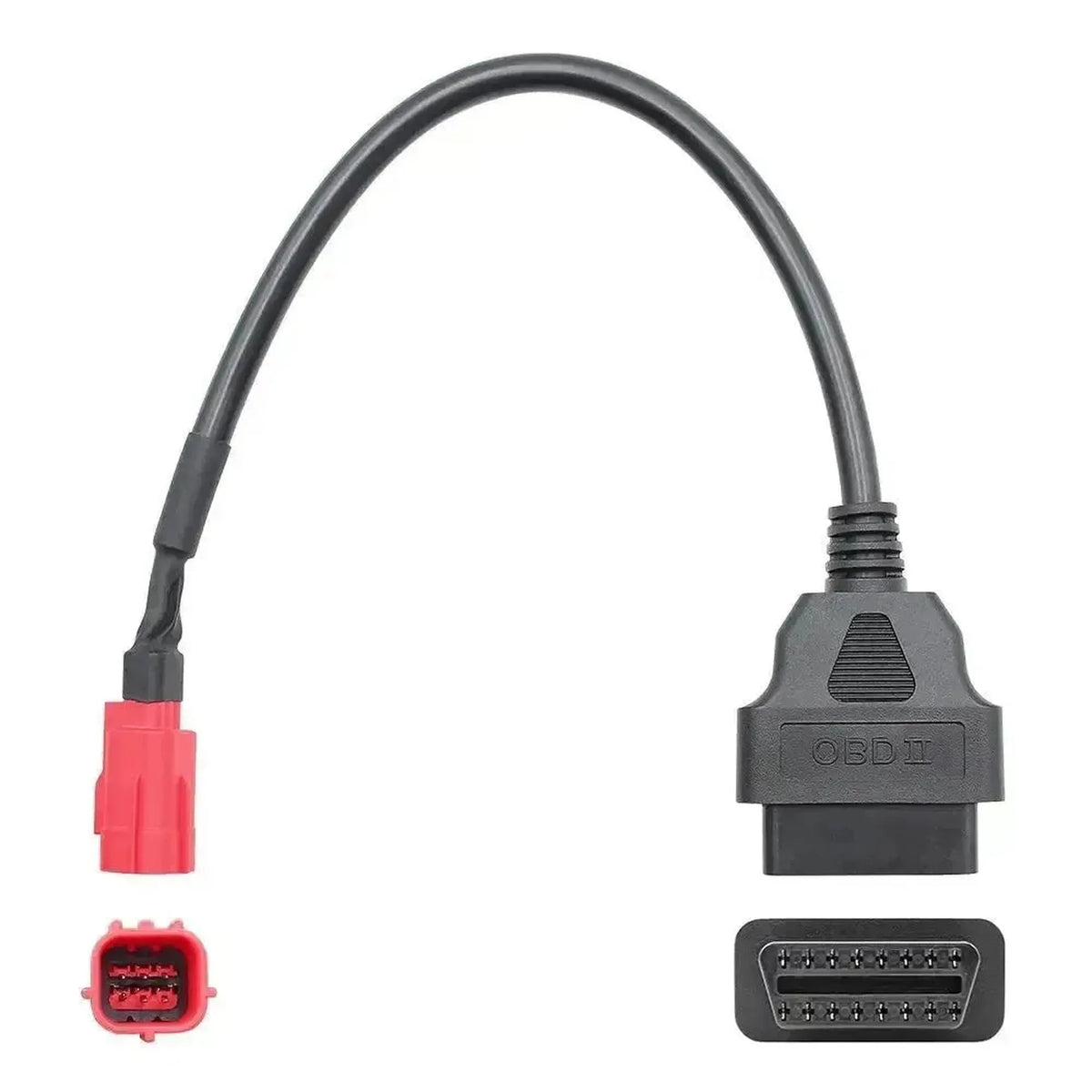 Euro-V 6-polet OBD – 16-polet OBD2 adapterkabel | Motorcykel