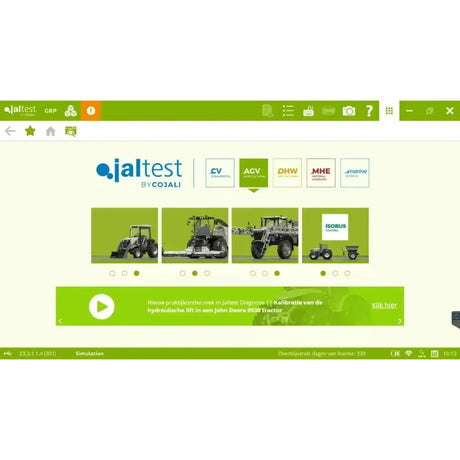 Jaltest AGV (Agricultural) diagnosticeringsinstrument