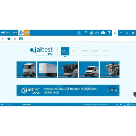 Jaltest Autobus-læseapparatet