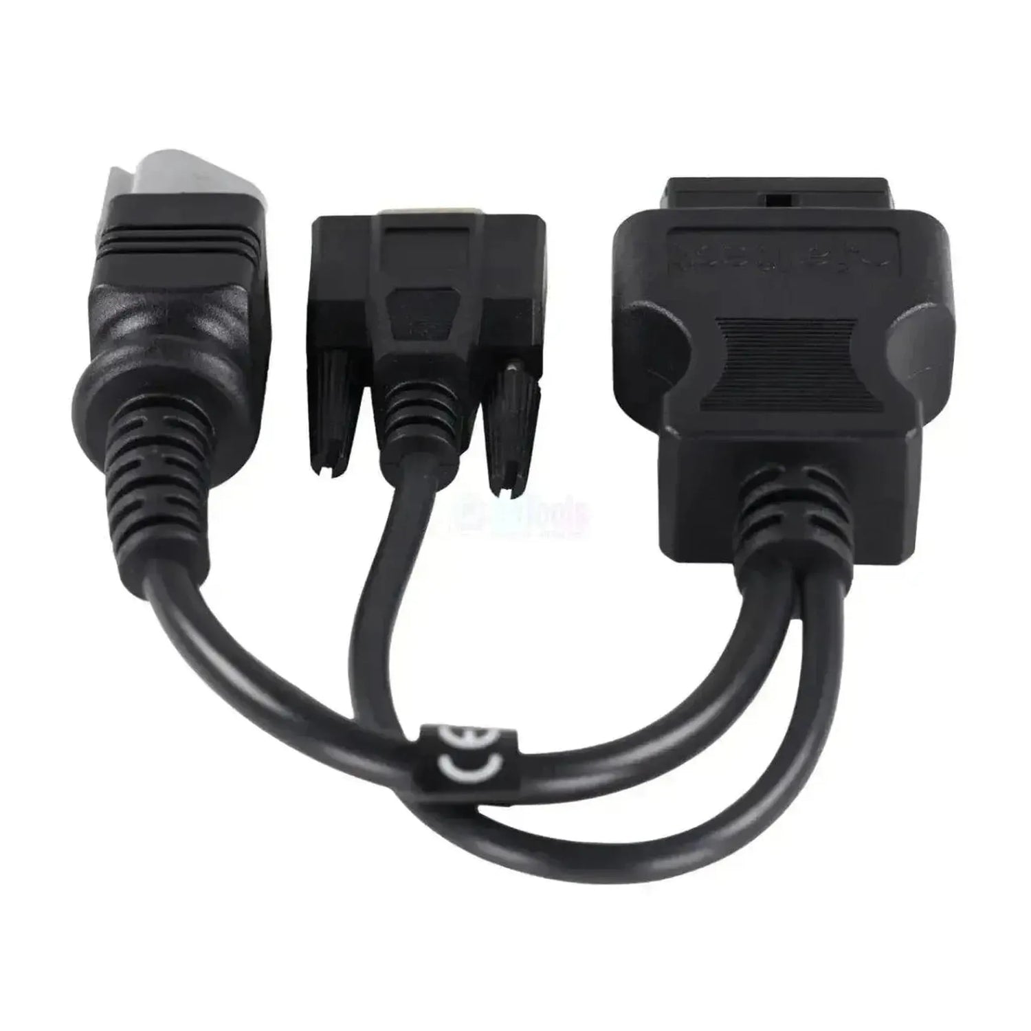 Jaltest (JDC518A) | SISU 3+9-polet OBD - 16-polet OBD2 adapterkabel | Forbrændingsmotor