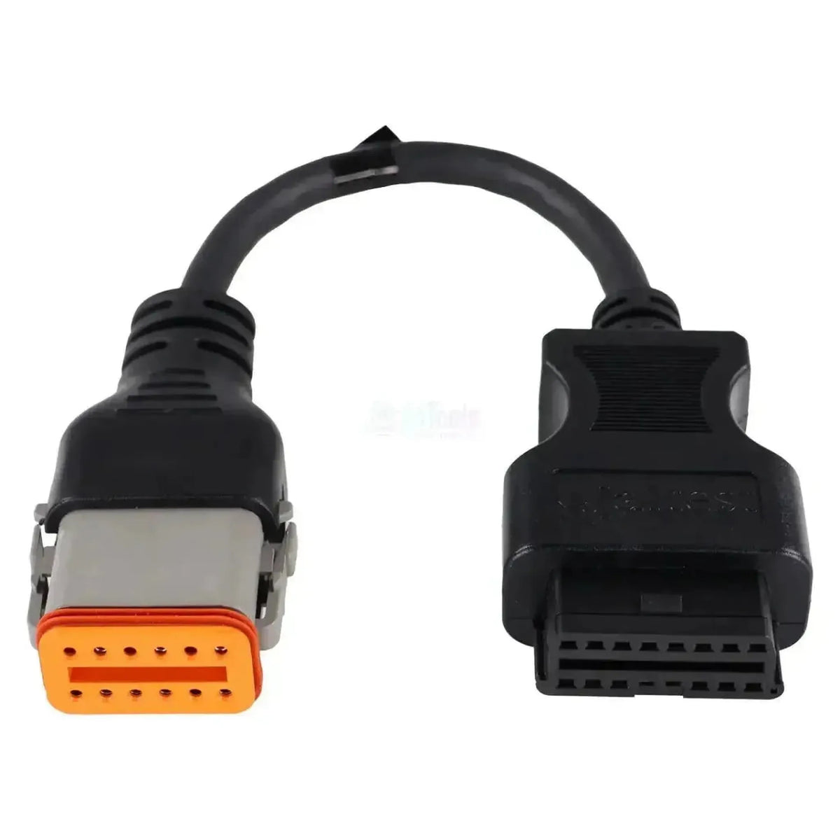 Jaltest (JDC536A) | Komatsu 12-polet OBD – 16-polet OBD2-adapterkabel | Terrain- og byggemaskiner