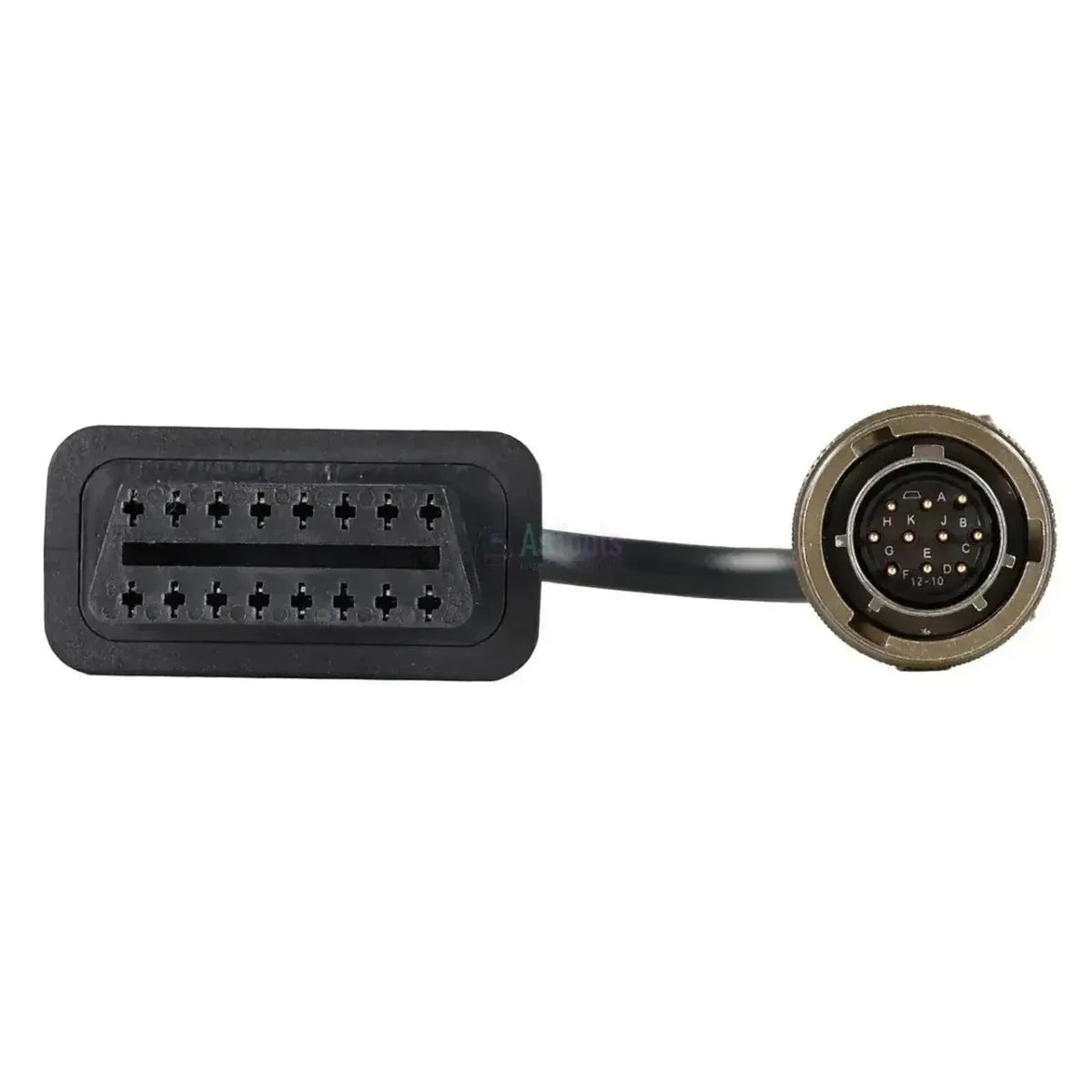Jaltest (JDC537A) | MTU 10-polet OBD - 16-polet OBD2 adapterkabel | Forbrændingsmotor