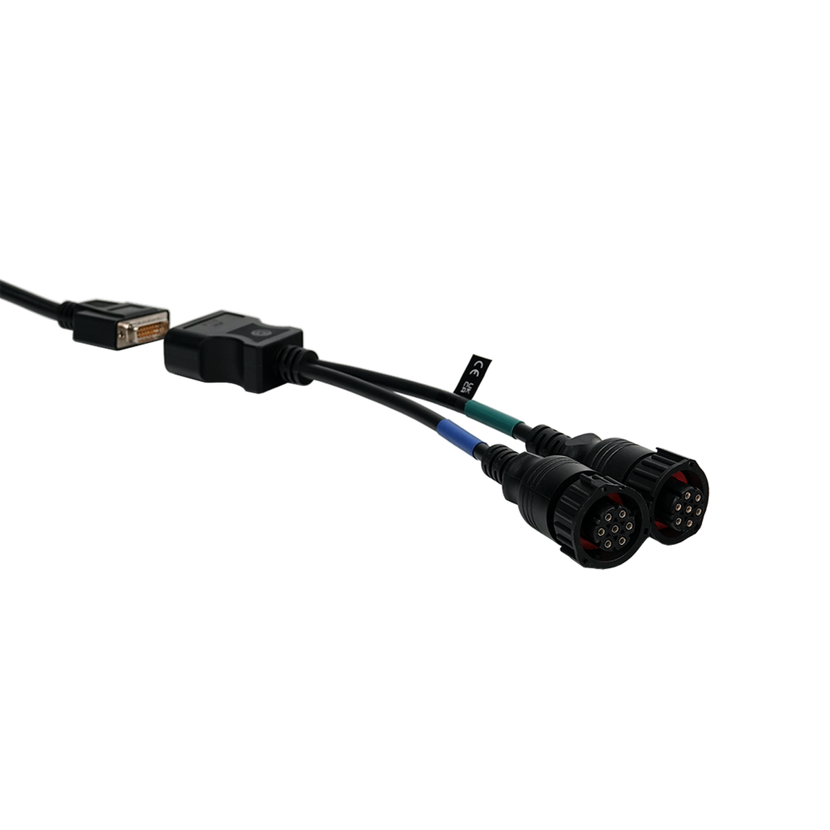 Jaltest (JDC571.9) | Linde 7+7-polet OBD - 26-polet DB26 Adapterkabel | Løfte- og hejtudstyr