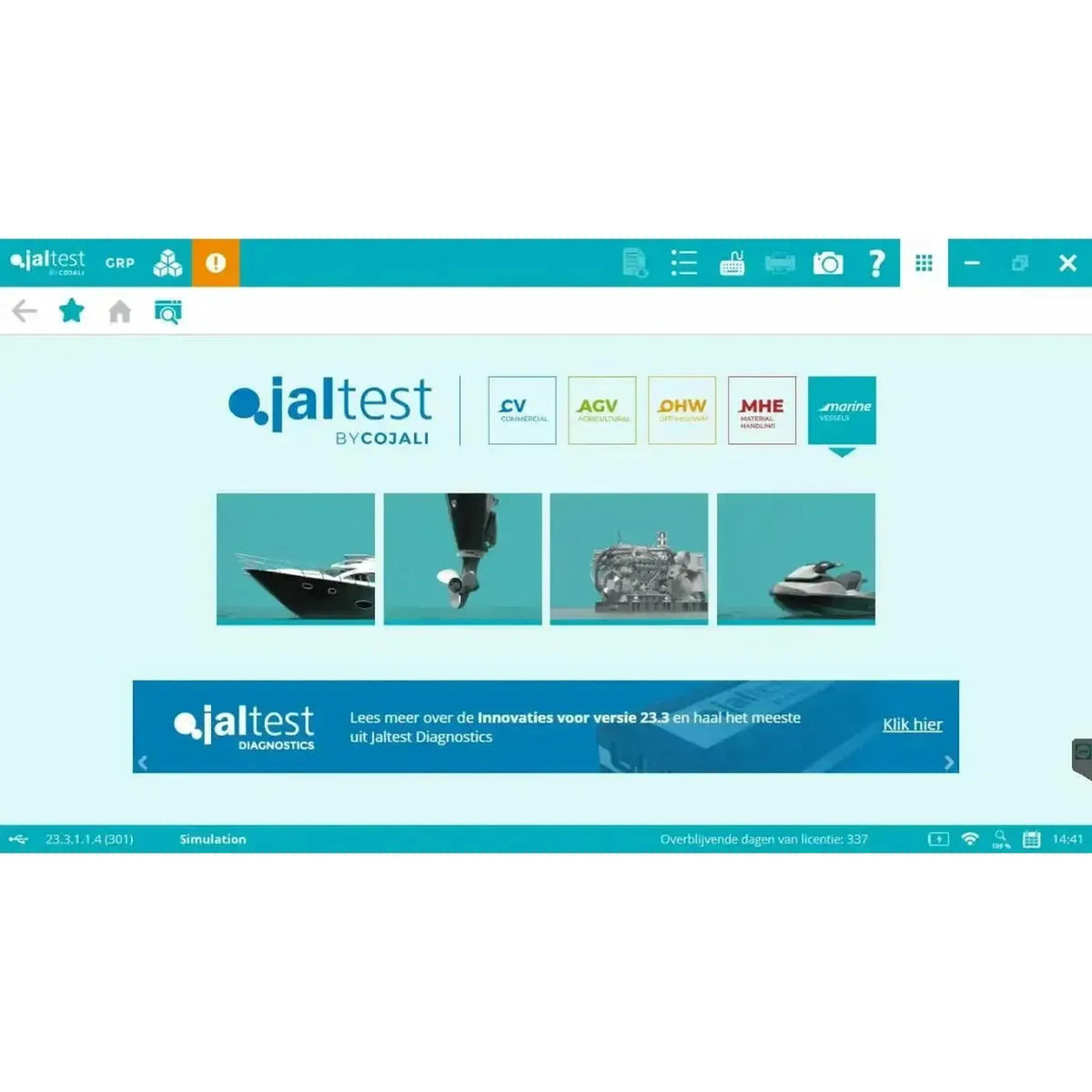 Jaltest Marine (Full) diagnoseudstyret