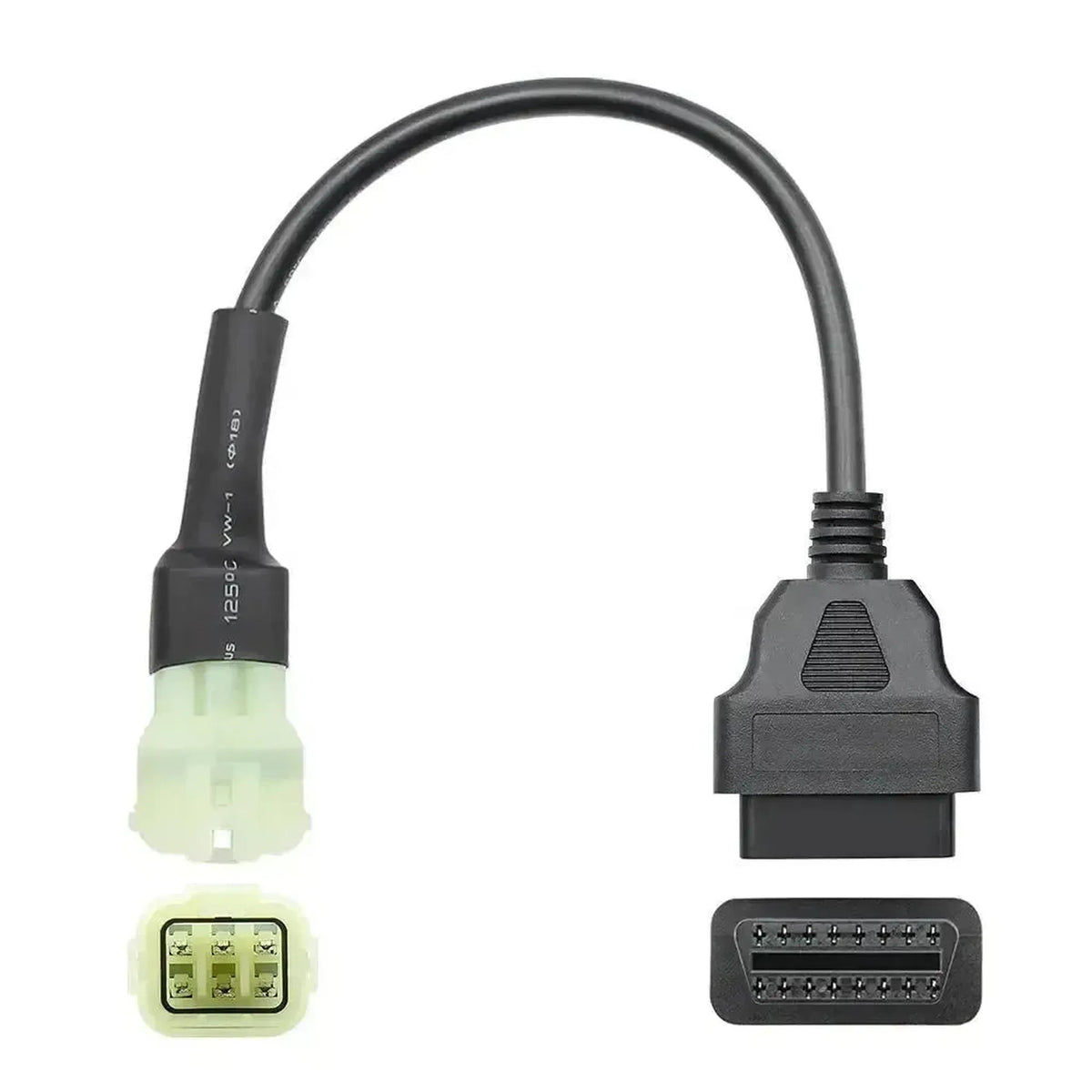 KTM 6-polet OBD – 16-polet OBD2 adapterkabel | Motorcykel