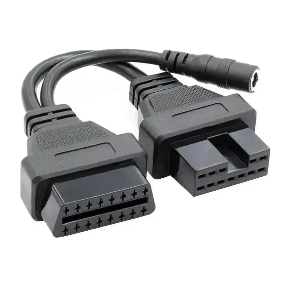 Mitsubishi/Hyundai 12-polet OBD1 – 16-polet OBD2 adapterkabel | Personbil