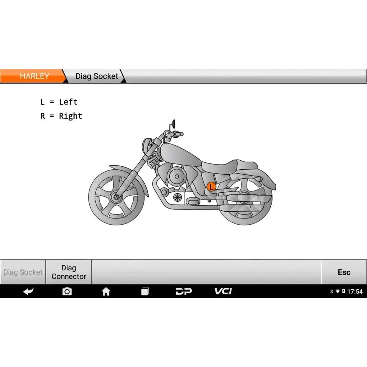 OBDSTAR IScan Harley Davidson | Læseapparat | Motorcykel