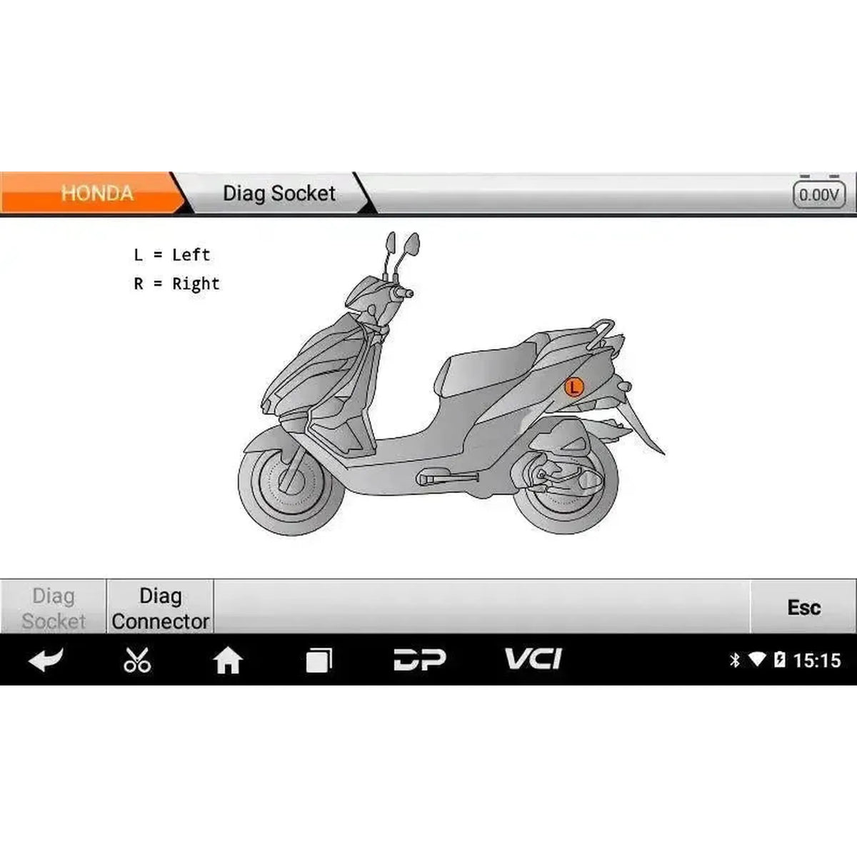 OBDSTAR IScan Japan | Læseapparat | Knallert/Motorcykel