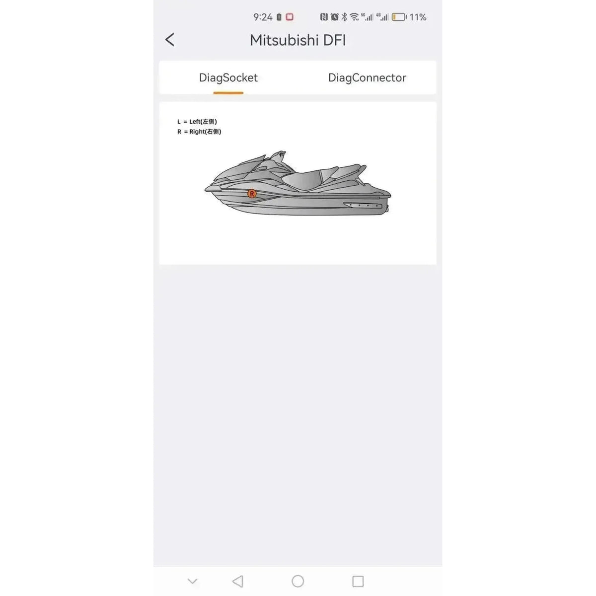 OBDSTAR IScan Kawasaki (Marine) | udlæsningsapparat | motorbåd