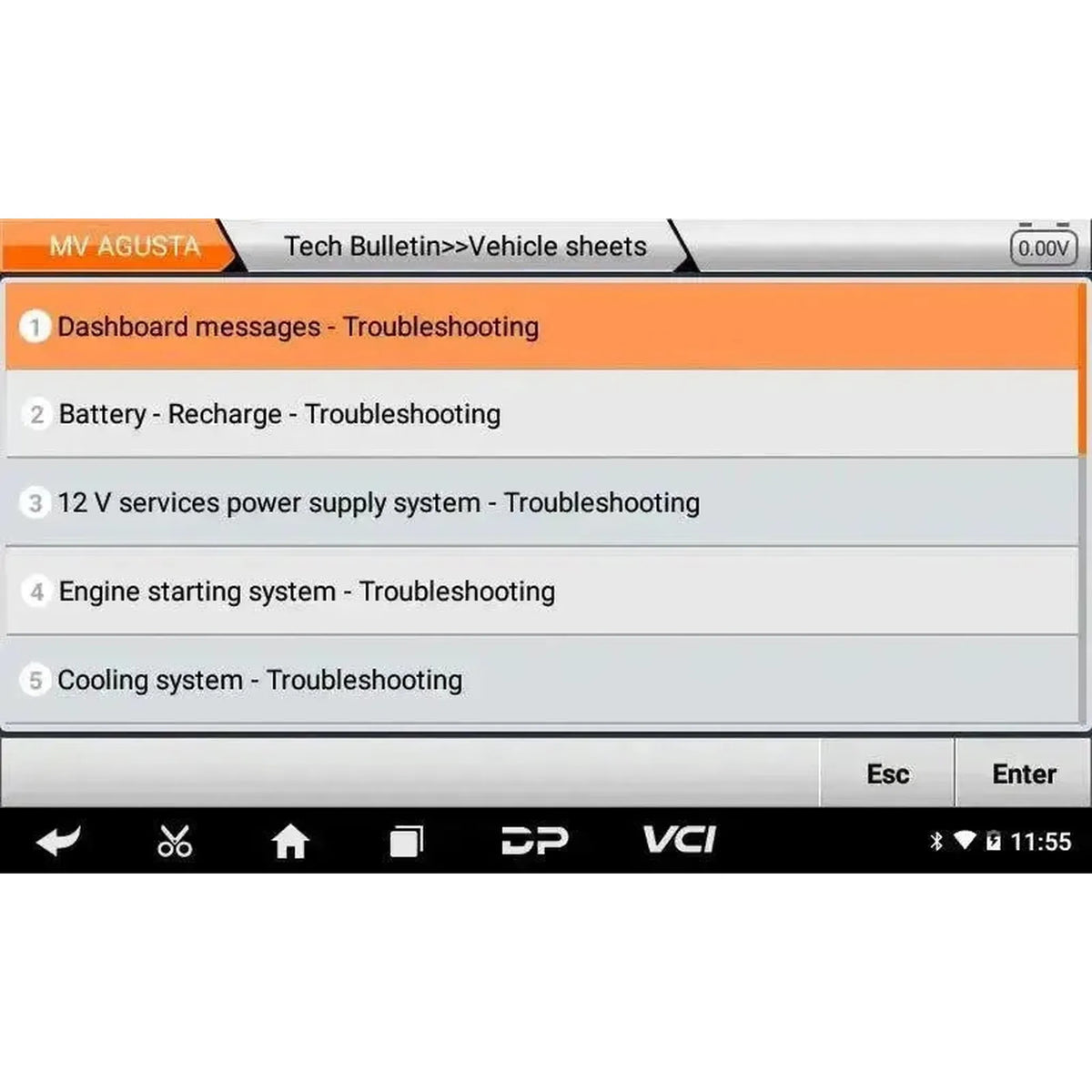 OBDSTAR IScan MV Agusta | Diagnosticering | Motorcykel