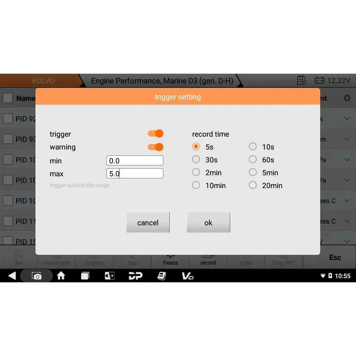 OBDSTAR IScan Pro Volvo (Marine) | Diagnoseinstrument | Motorbåd