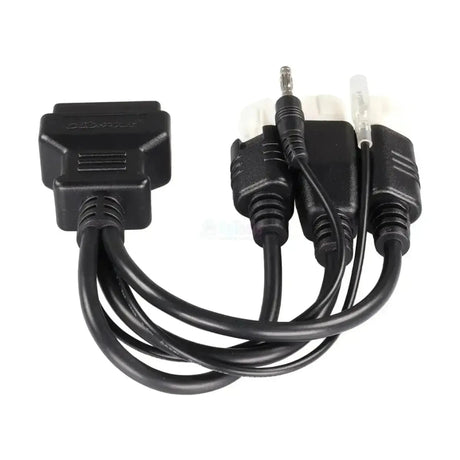 OBDSTAR (M018A) | Yamaha 3+3+4-polet OBD – 16-polet OBD2 adapterkabel | Motorcykel