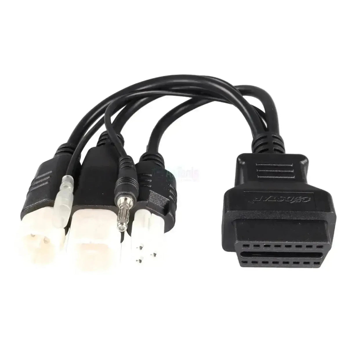 OBDSTAR (M018A) | Yamaha 3+3+4-polet OBD – 16-polet OBD2 adapterkabel | Motorcykel