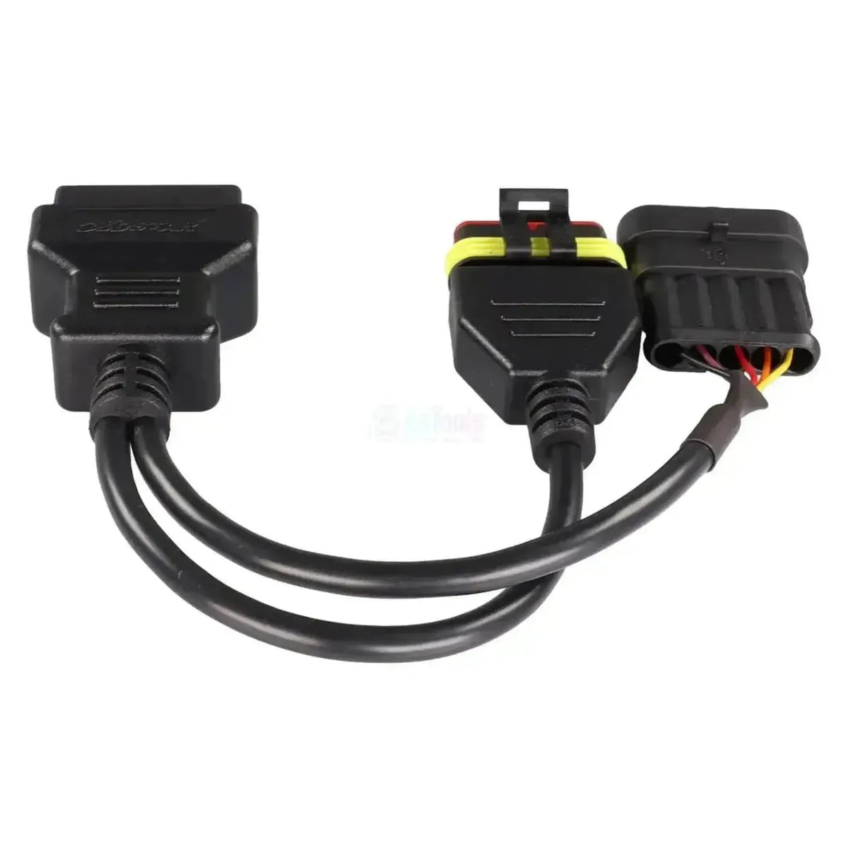 OBDSTAR (M047) | Vespa/Moto Guzzi 5+5-polet OBD – 16-polet OBD2 adapterkabel | Motorcykel