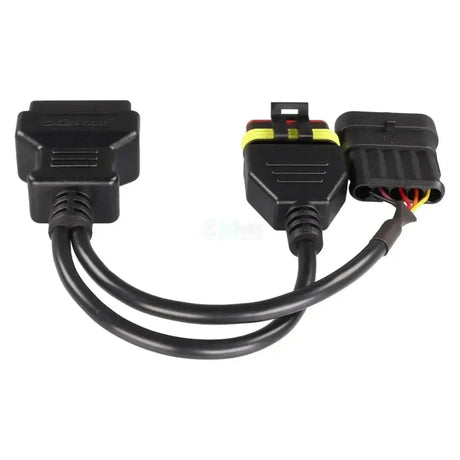 OBDSTAR (M047) | Vespa/Moto Guzzi 5+5-polet OBD – 16-polet OBD2 adapterkabel | Motorcykel
