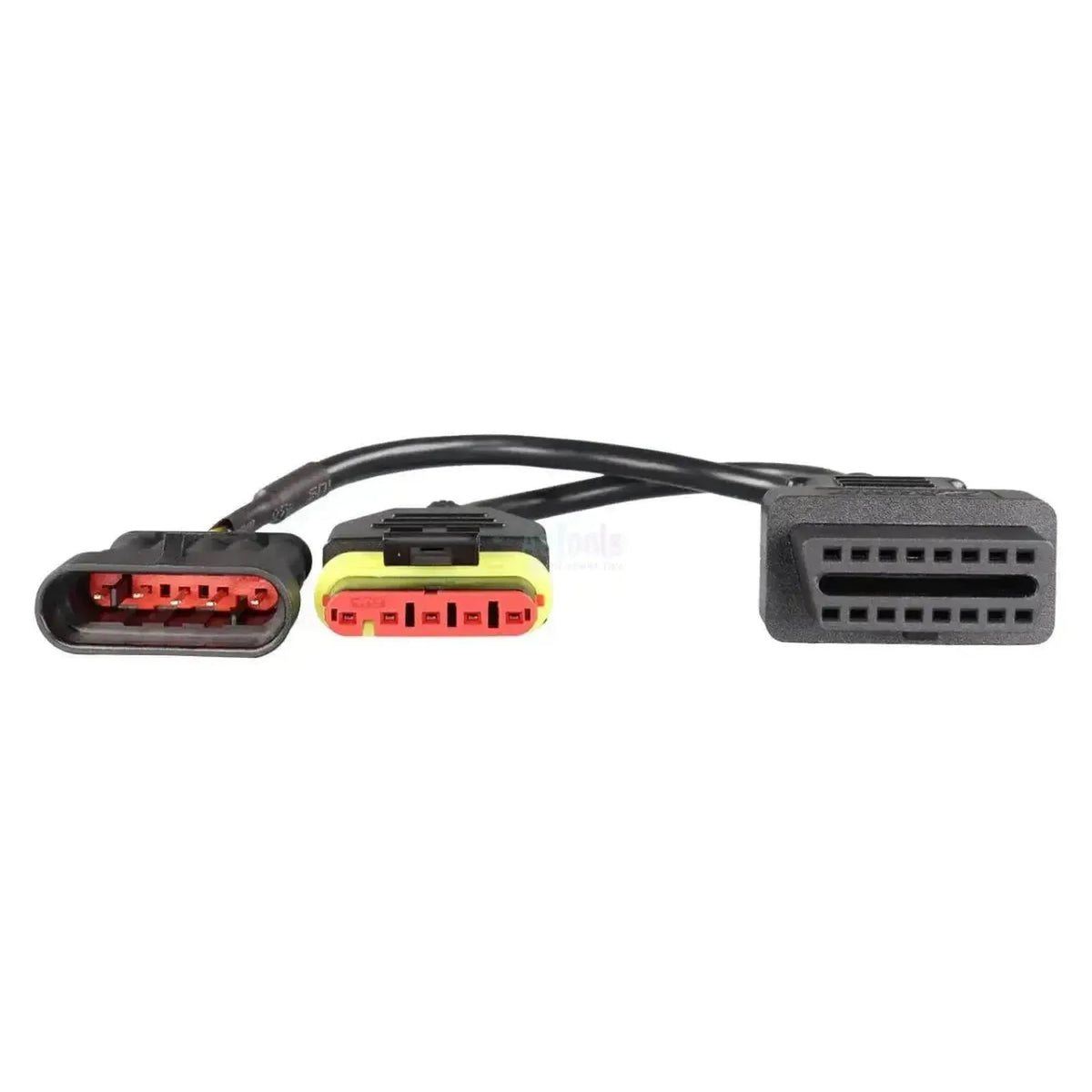 OBDSTAR (M047) | Vespa/Moto Guzzi 5+5-polet OBD – 16-polet OBD2 adapterkabel | Motorcykel