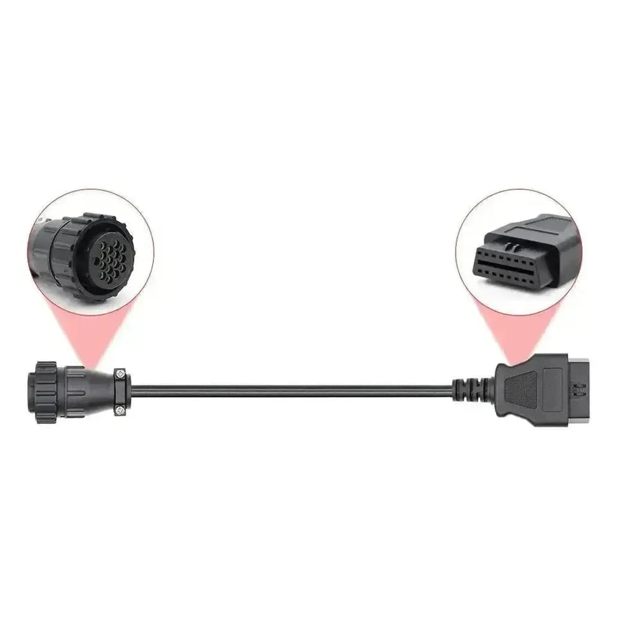 Scania 16-polet OBD1 – 16-polet OBD2 adapterkabel | Lastbil