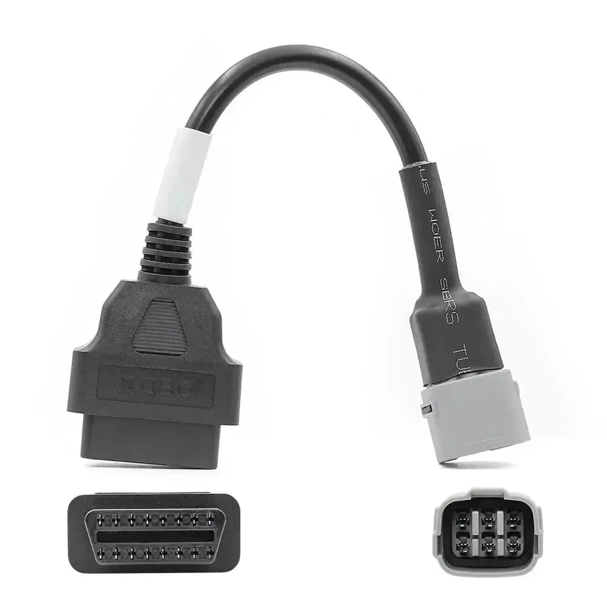 Suzuki 6-polet OBD – 16-polet OBD2 adapterkabel | Motorcykel