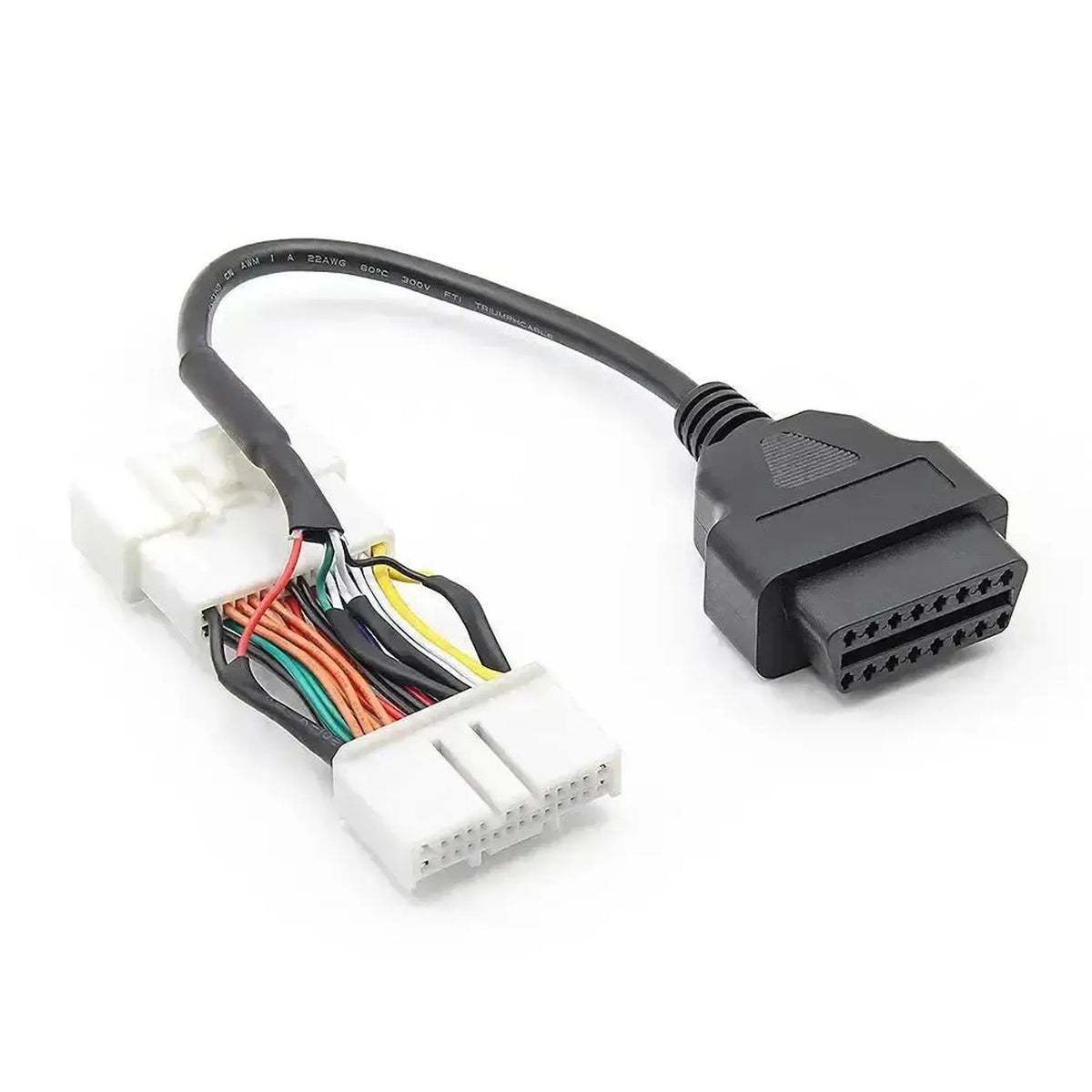 Tesla 26-polet Full OBD – 16-polet OBD2 adapterkabel | Personbil