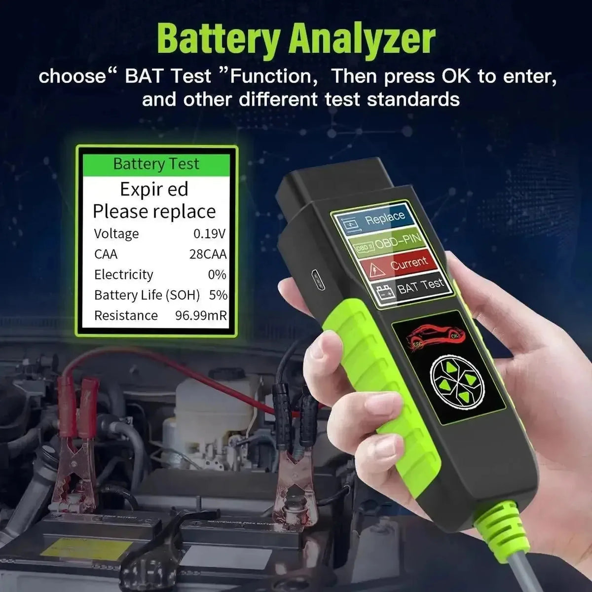 TopDiag BT400 Multifunktions- | Akkumulatortester