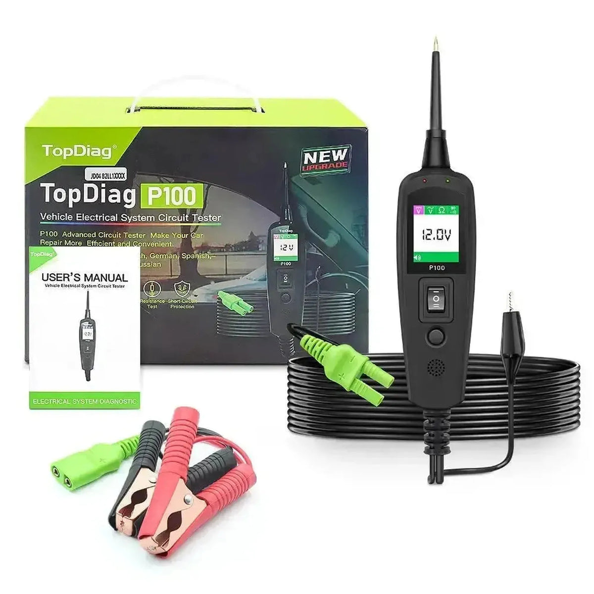 TopDiag P100 | Kredsløbstester