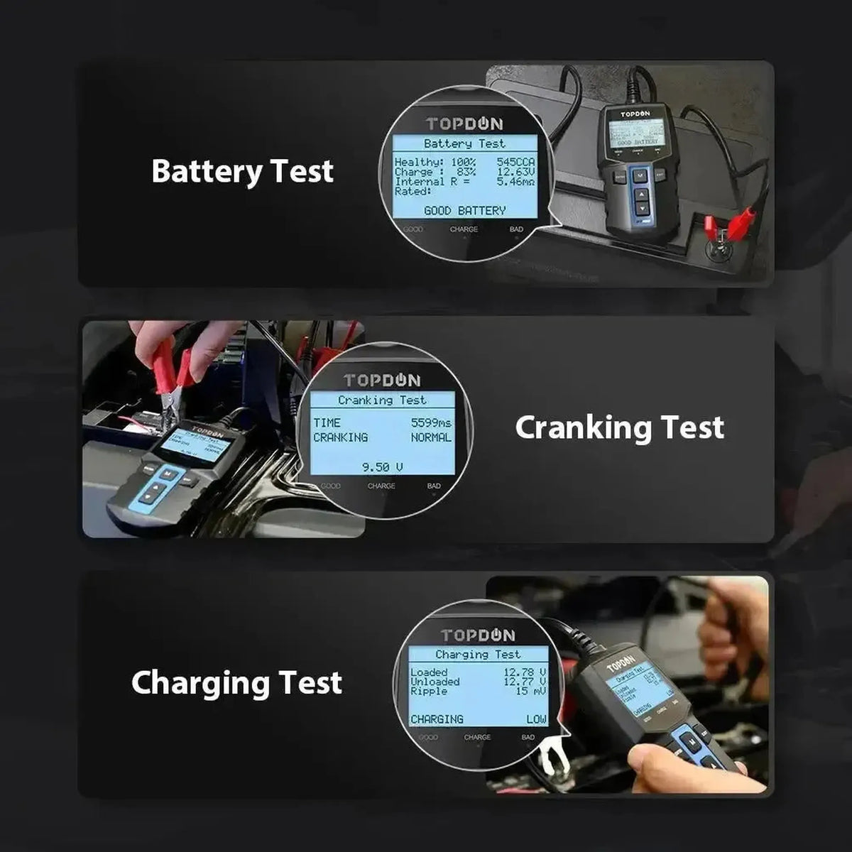 Topdon BT100 | Batteritester